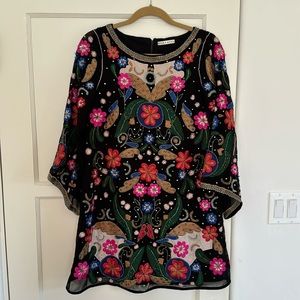 Alice + Olivia embellished dress- Size S
